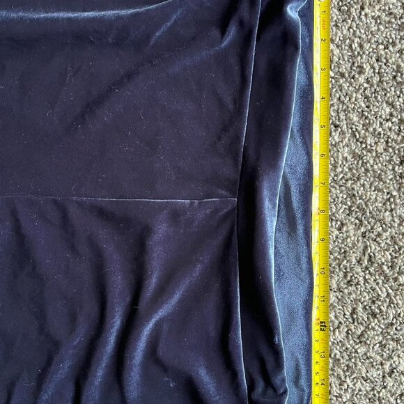 J Crew Leggings Womens XL Navy Blue Velvet Loungewear - Picture 3 of 5